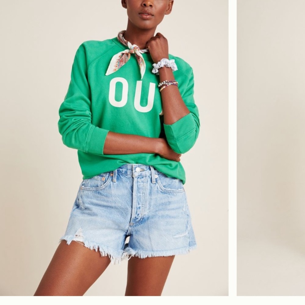 Agolde Parker ultra high rise cutoff shorts